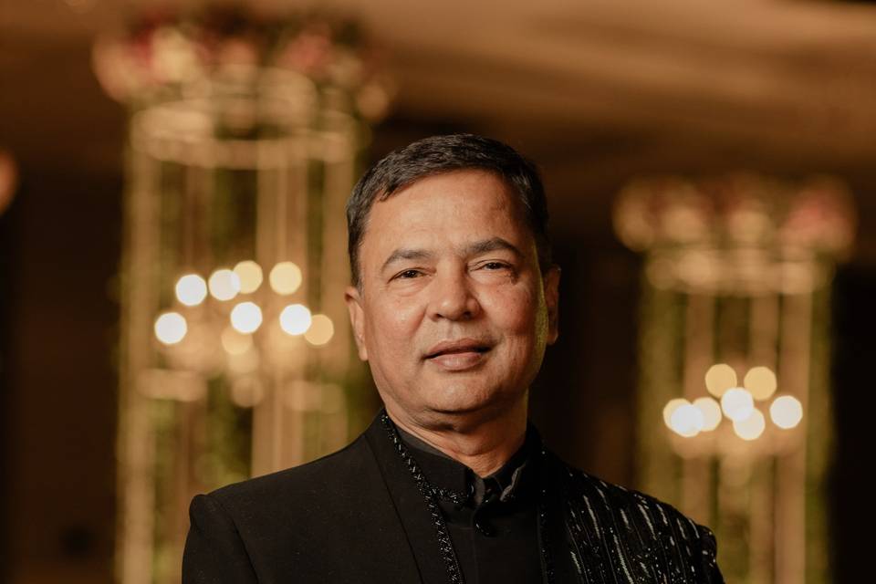 Groom's portrait