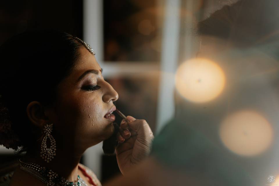 Bride's portrait
