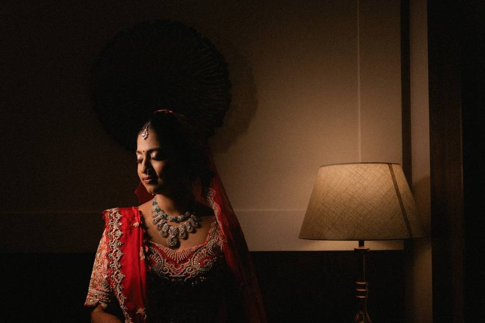 Bride's portrait