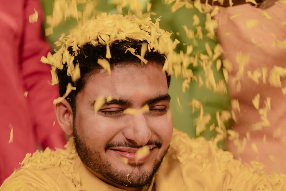 Groom's Candid shot