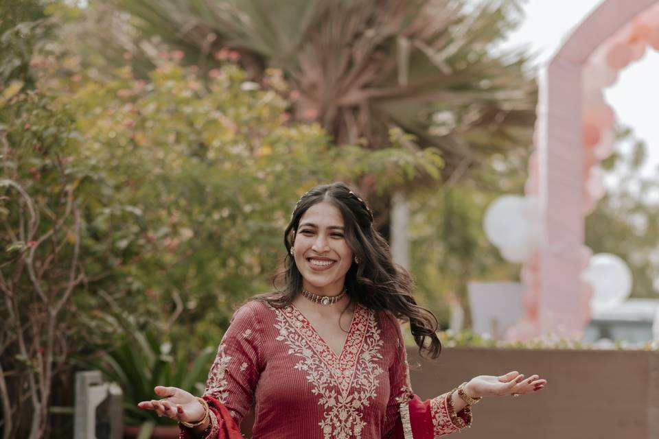 Bride's Candid