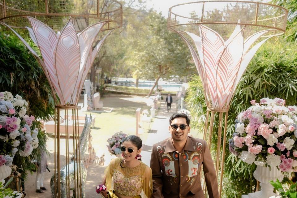 Couple candid portraits