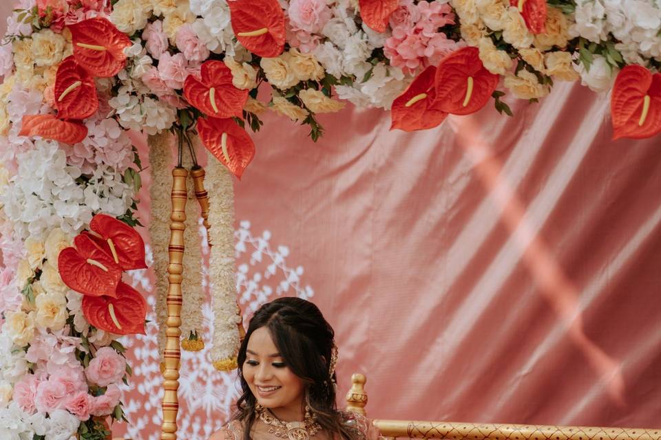 Bride's portrait