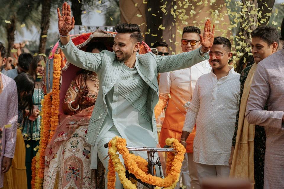 Haldi Candid