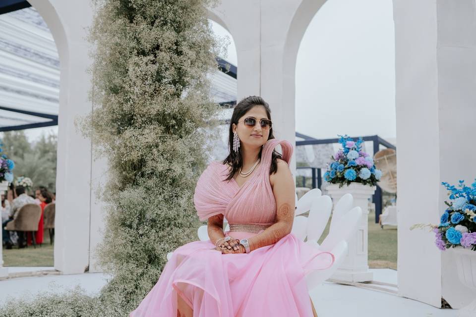 Bride's portrait
