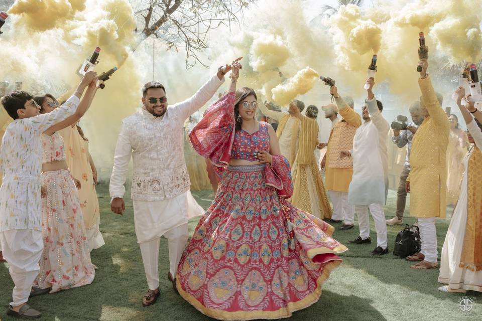 Haldi Candids