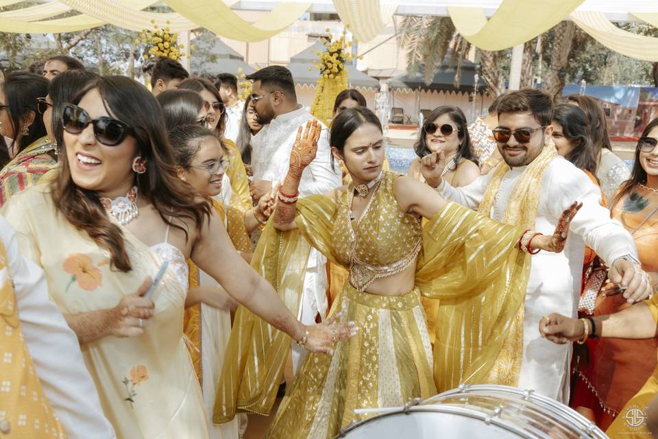 Haldi Candids