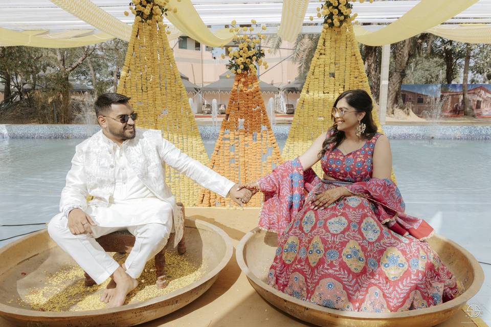 Haldi Candids