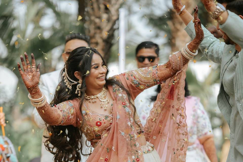 Bride's Candid