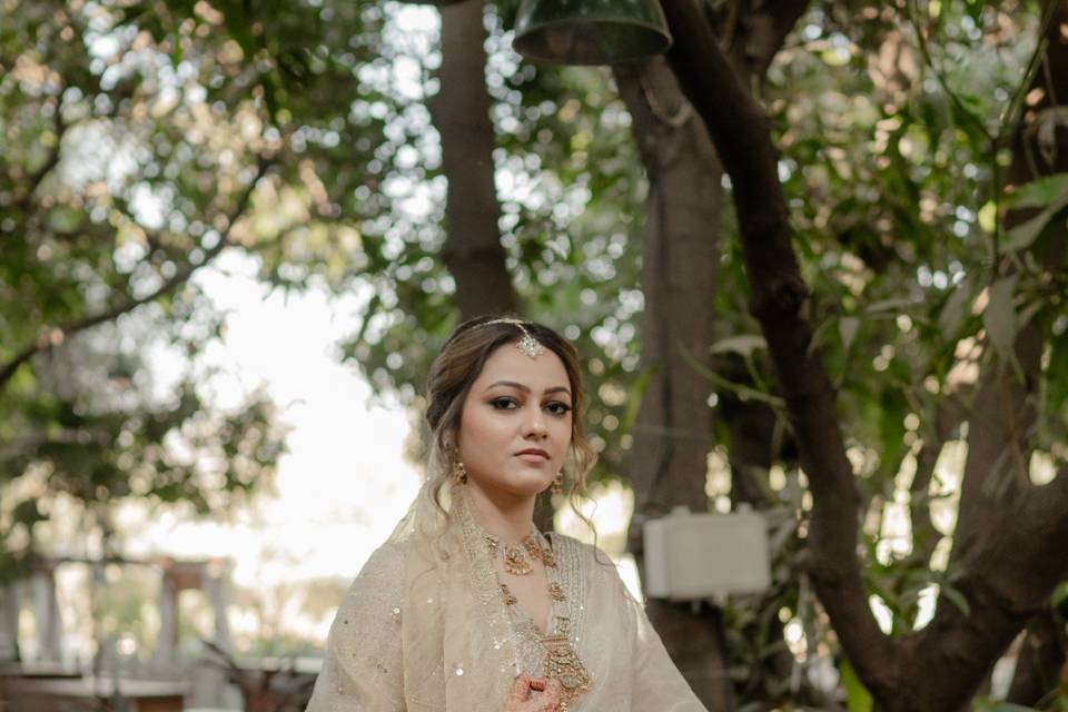 Bride's portrait