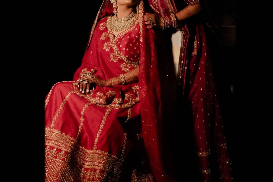 Bride's portrait