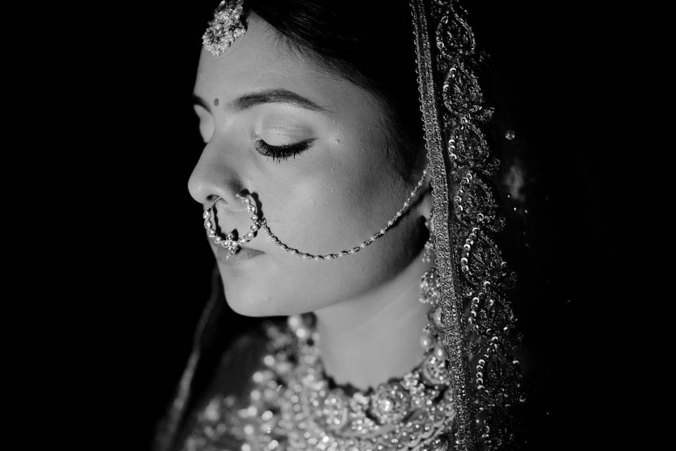 Bride's portrait