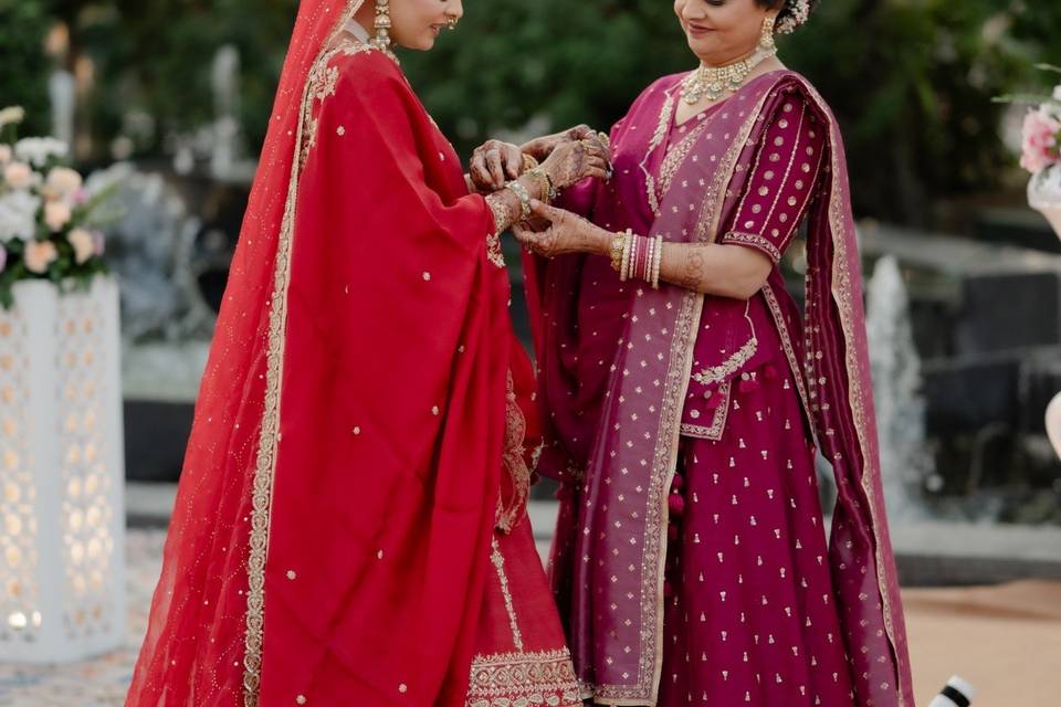 Bride's portrait