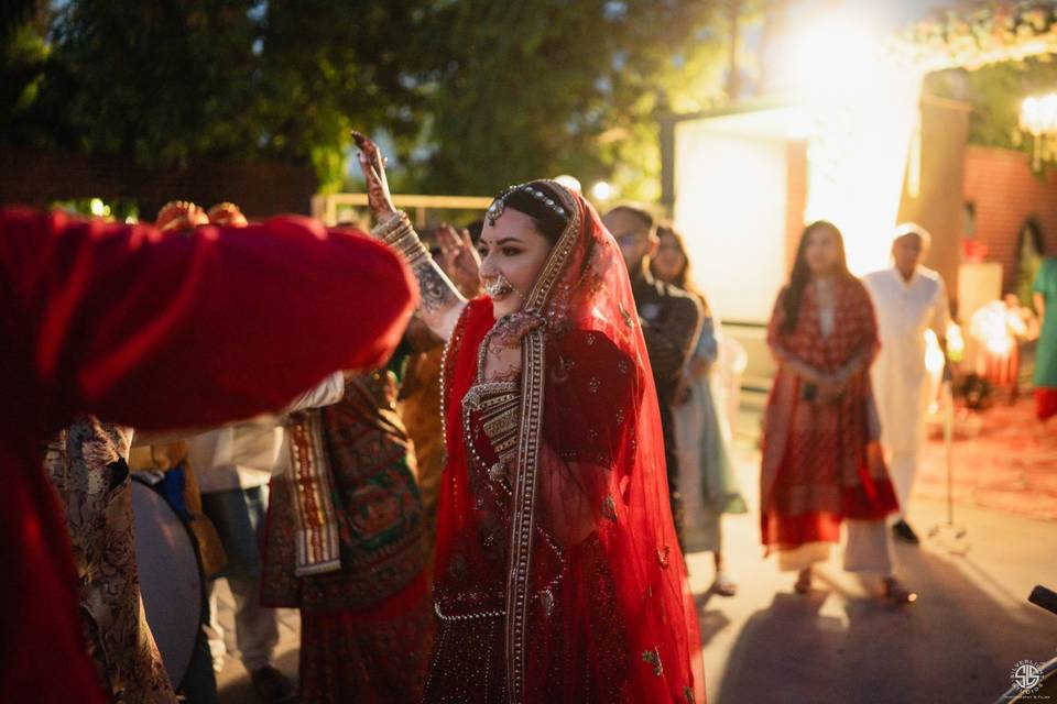 Bride's portrait