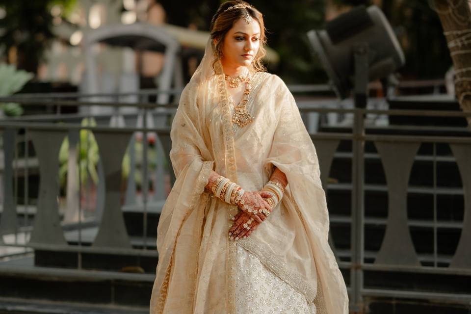 Bride's portrait