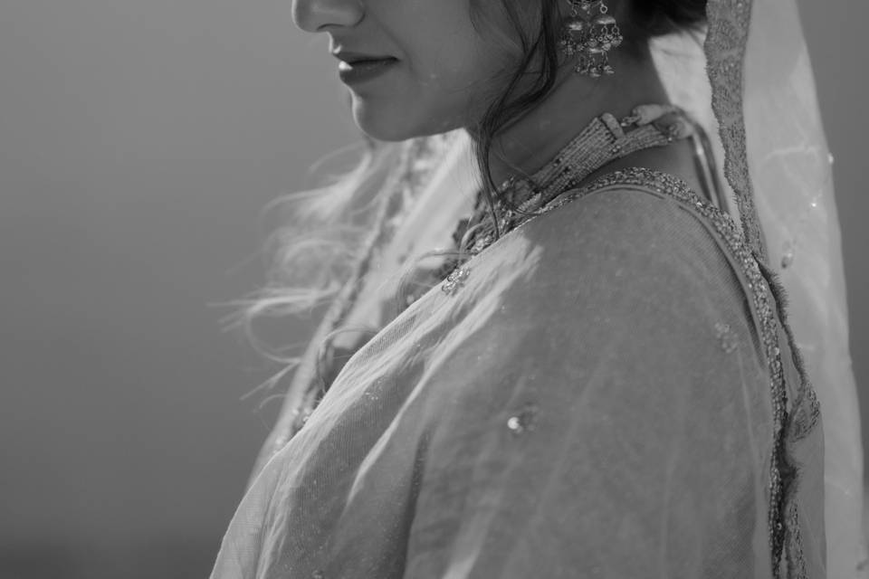 Bride's portrait