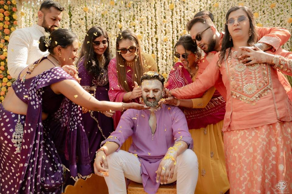 Groom's Candid
