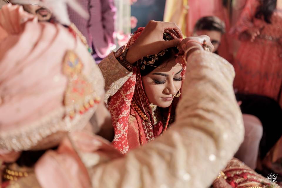 Bride's portrait