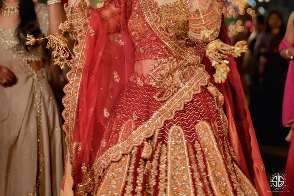 Bride's portrait