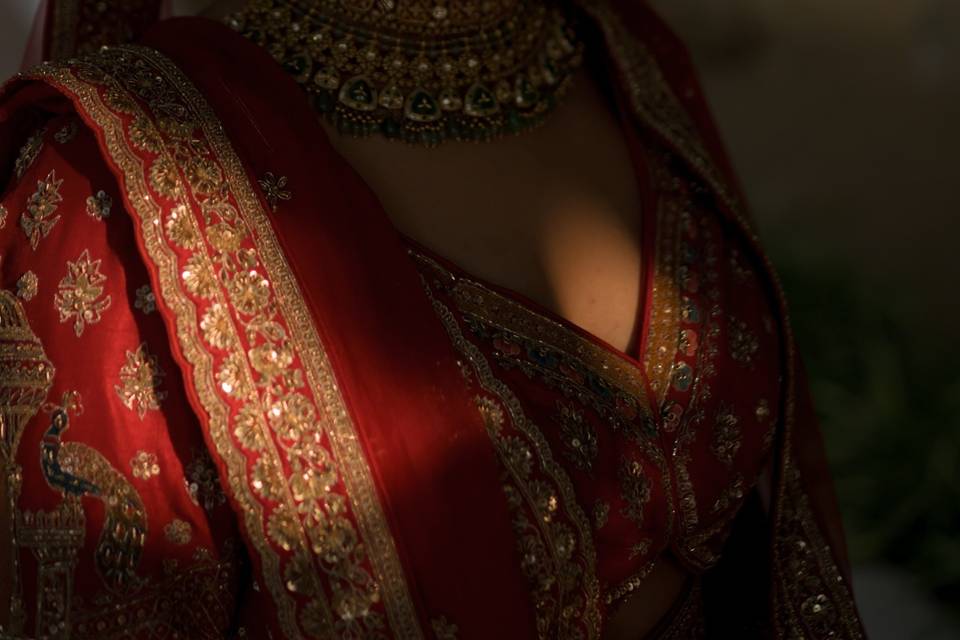 Bride's portrait
