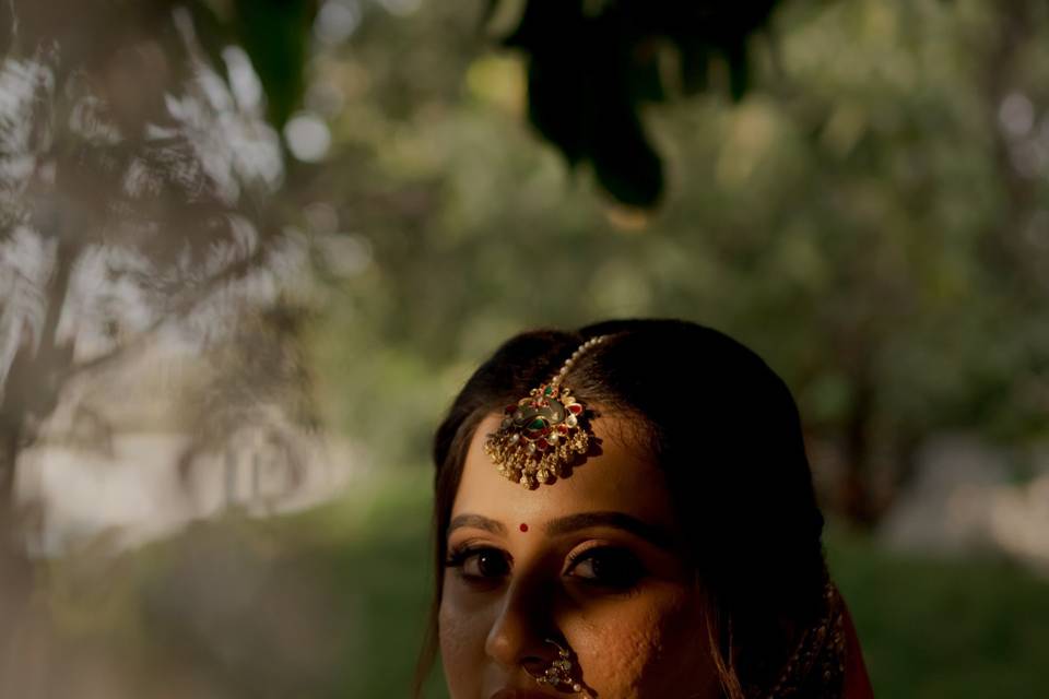 Bride's portrait