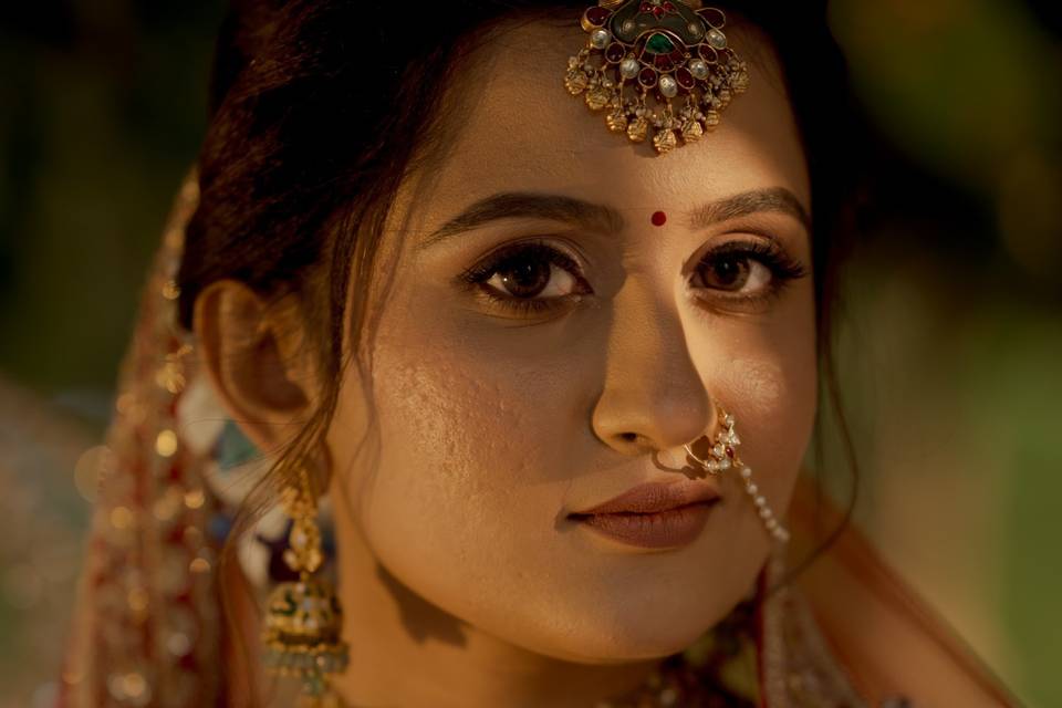 Bride's portrait