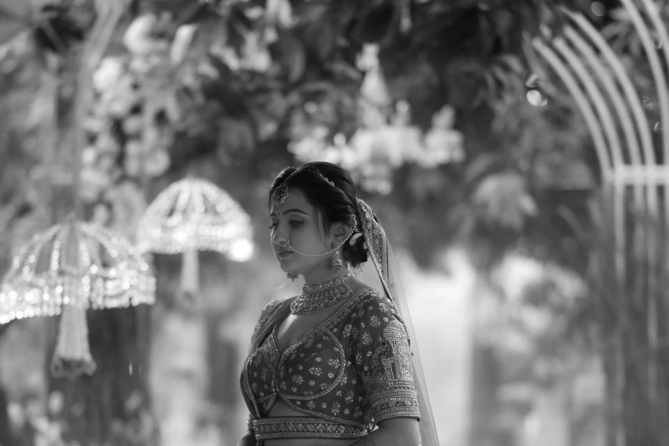 Bride's portrait