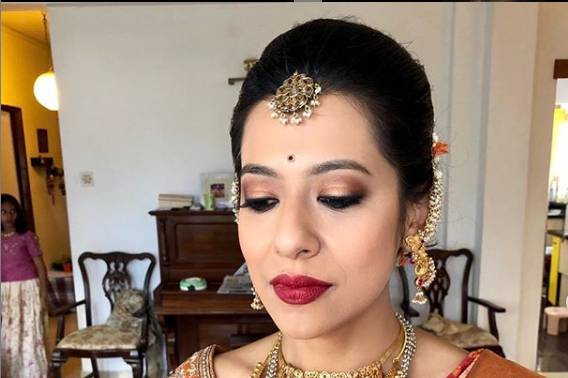 Bridal makeup