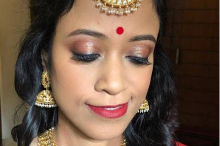 Bridal makeup