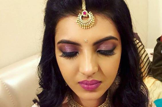 Bridal makeup