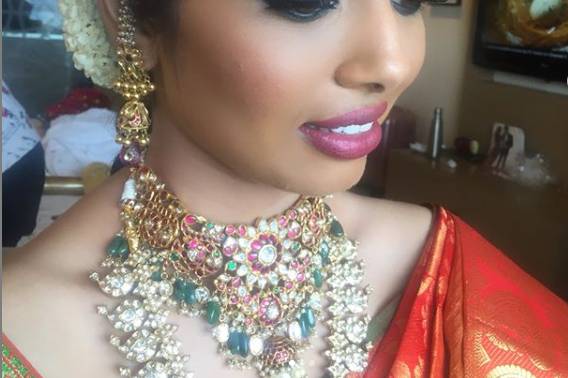 Bridal makeup