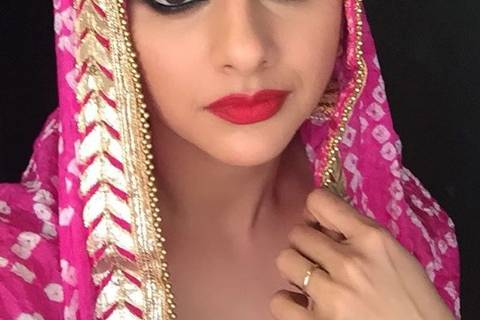 Bridal makeup