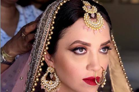 Bridal makeup