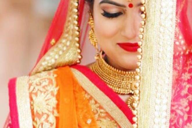 Bridal makeup