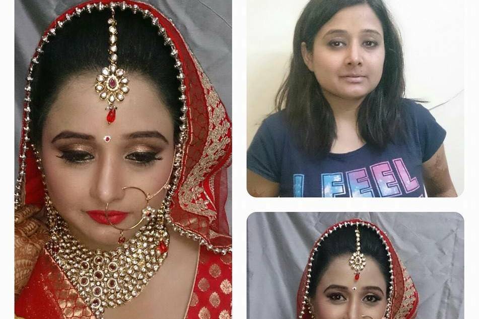 Bridal makeup