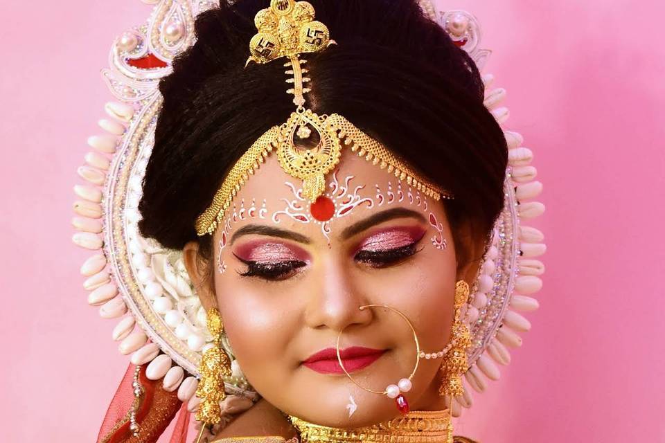 Bridal makeup