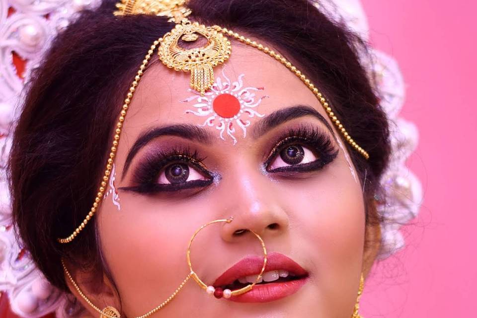 Bridal makeup