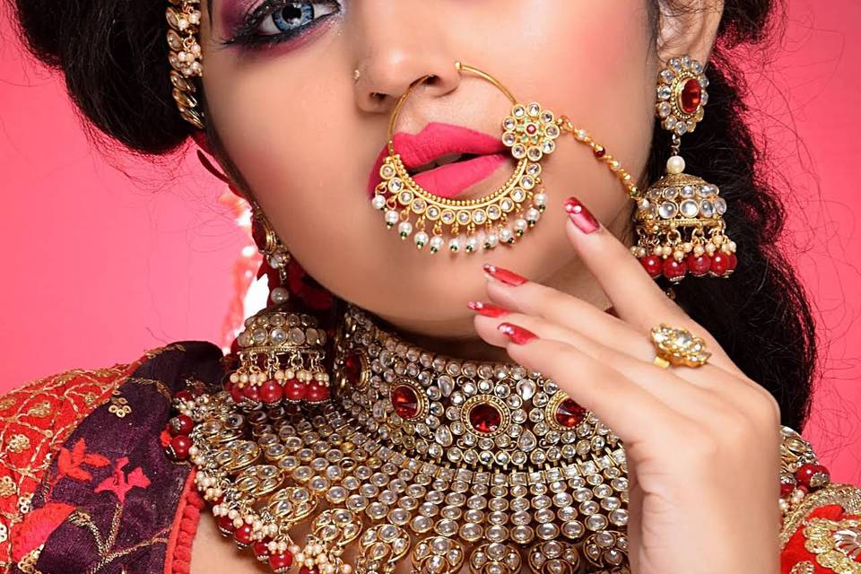 Bridal makeup