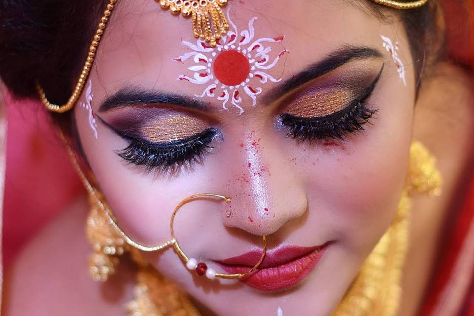 Bridal makeup