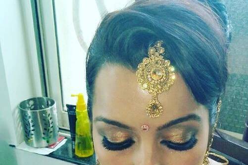 Bridal makeup