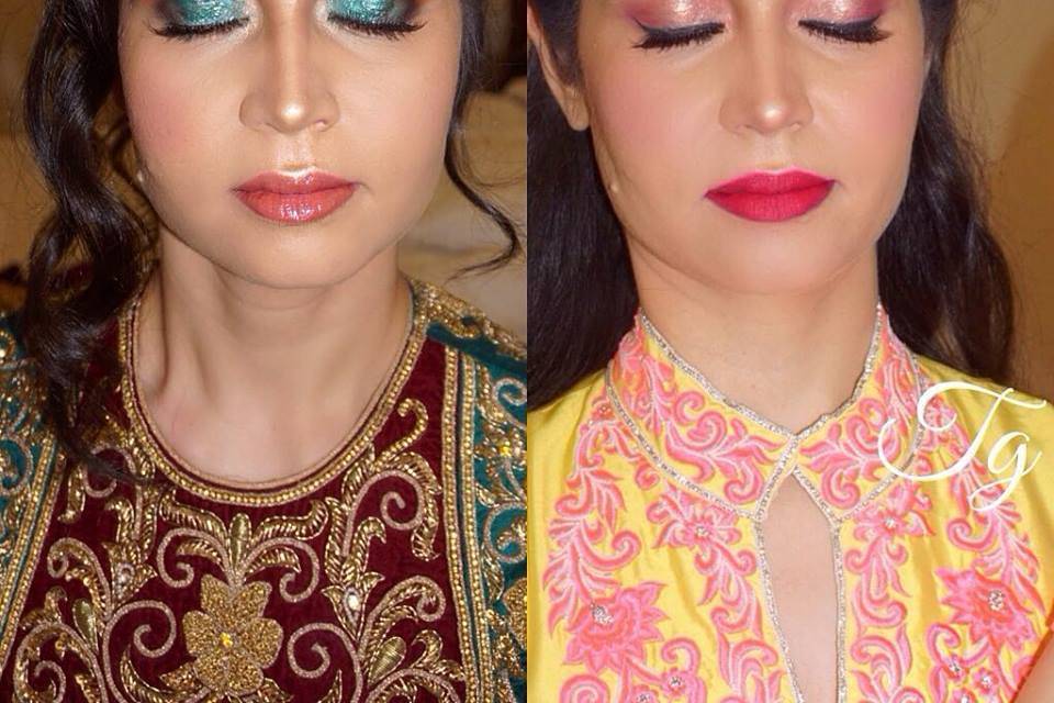 Bridal makeup