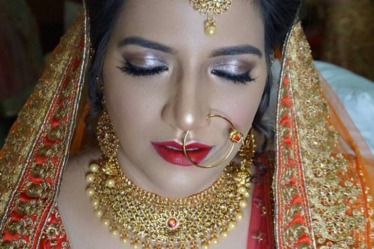 Bridal makeup