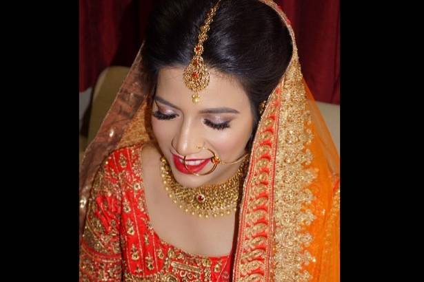 Bridal makeup