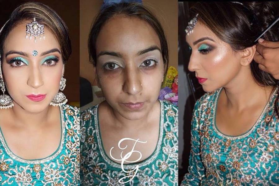 Bridal makeup