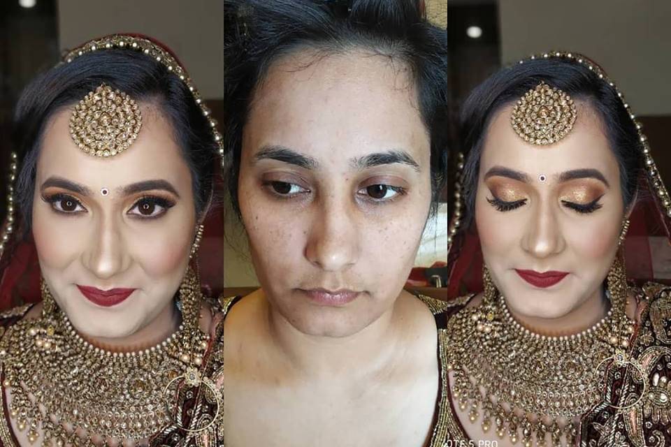 Bridal makeup