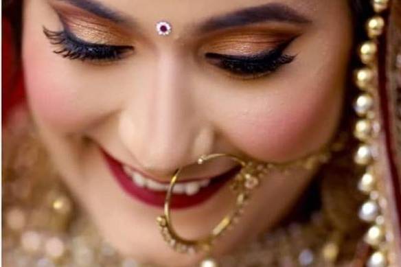 Bridal makeup