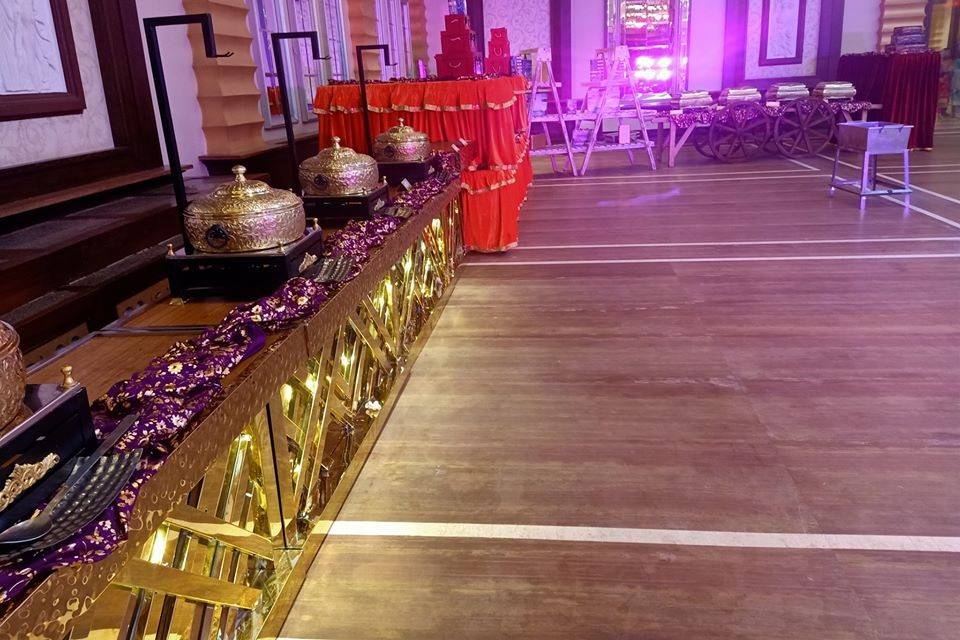 Catering setup