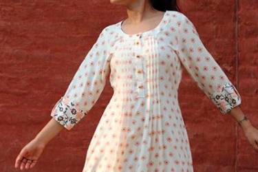 cotton kurta and palazzo