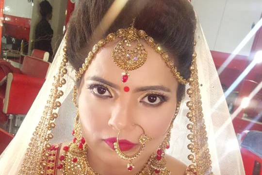 Bridal makeup