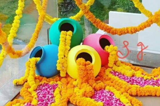 Haldi decor